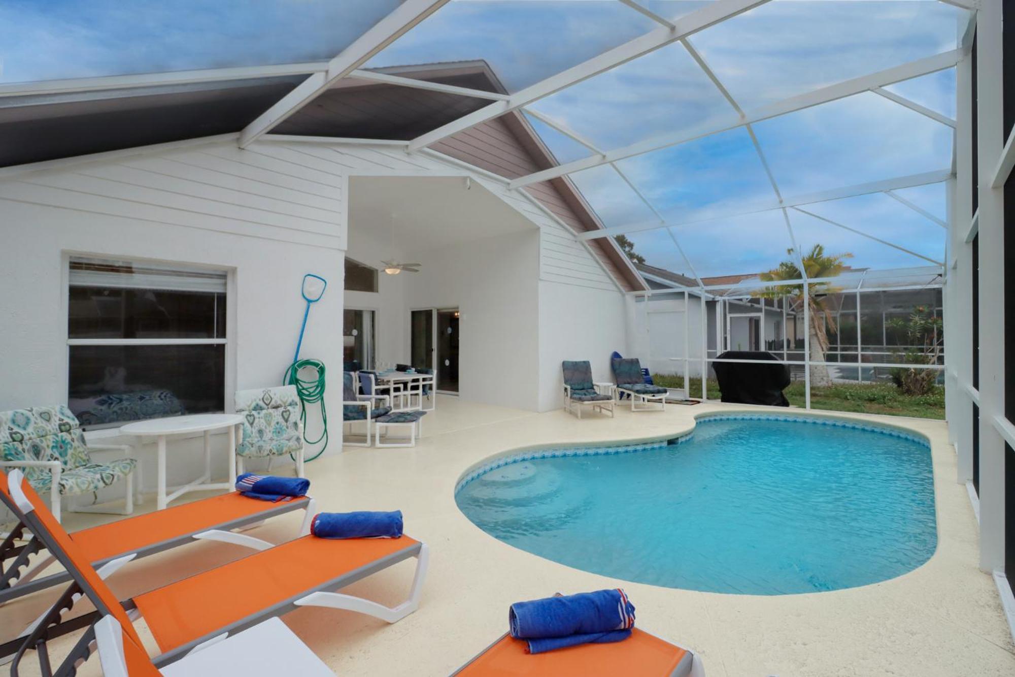 Makin Dreams With White Rose Villas - Private Pool - Game Room - Family Friendly - Nr Disney Kissimmee Exteriör bild